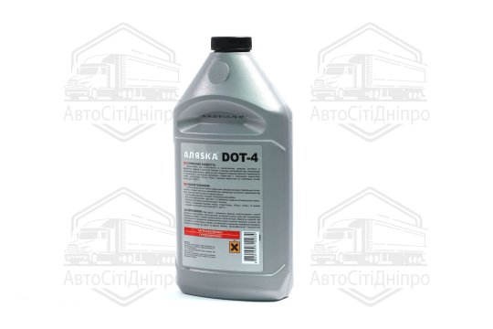 Рідина гальм. DOT4 Аляска (срібло) 750г