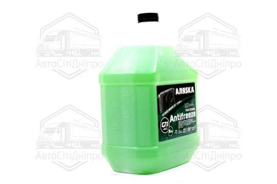 Антифриз Аляска ANTIFREEZE-40 зелений (Каністра 10л)