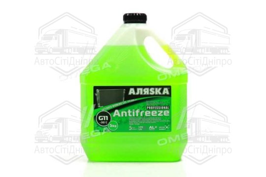 Антифриз Аляска ANTIFREEZE-30 зелений (Каністра 5л)