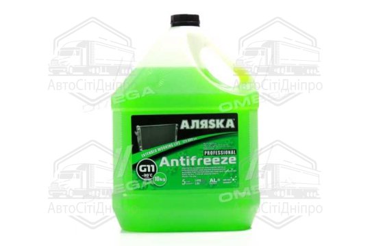 Антифриз Аляска ANTIFREEZE-30 зелений (Каністра 10л)