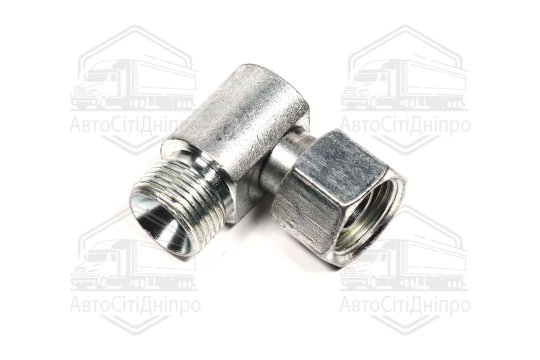 Штуцер гідравлічний кутовий з гайкою S24 (М20х1.5-М20х1.5) (ТМ Hydrosila)