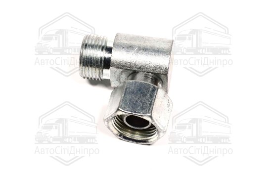 Штуцер гідравлічний кутовий з гайкою S24 (М20х1.5-М20х1.5) (ТМ Hydrosila)