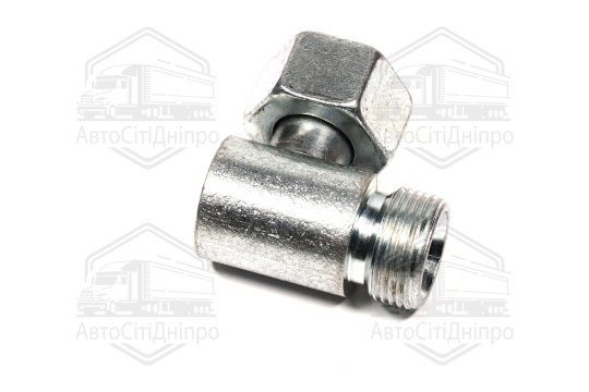 Штуцер гідравлічний кутовий з гайкою S27 (М22х1.5-М22х1.5) (ТМ Hydrosila)