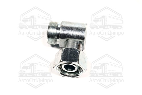 Штуцер гідравлічний кутовий з гайкою S32 (М27х1.5-М27х1.5) (ТМ Hydrosila)