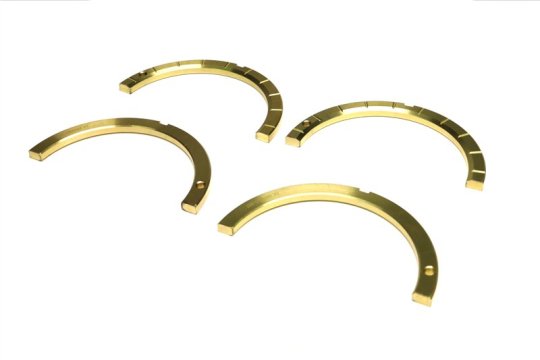 Півкільце підшип. упорного ЯМЗ 236,238 Р1 7,54 мм (4 шт.) <ДК>