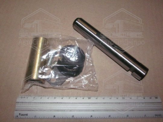 Палець ресори задньої ТАТА,ЕТАЛОН,I-van у зборі (палець L=140 мм, біметалічна втулка) <ДК>