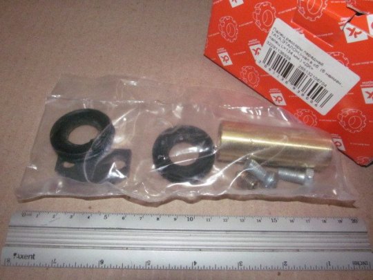 Палець ресори передньої ТАТА,ЕТАЛОН (6 наймен., палець під стопор L=134 мм, втулка біметалічна) <ДК>