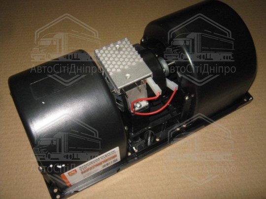 Електродвигун обігрівача кабіни ТАТА 12V у корпусі <ДК>