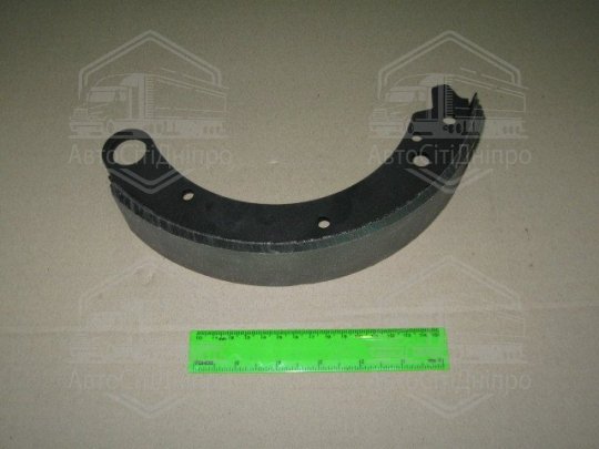 Колодка гальмівна ГАЗ 3110 задня компл. (2 з довгими + 2 короткими накладками) <ДК>
