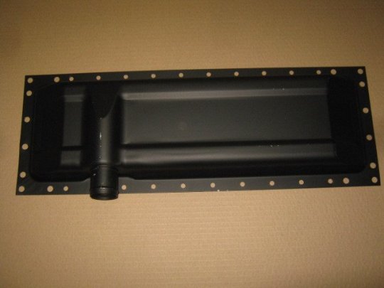 Бак радіатора ЮМЗ нижній (двигун Д-65) (сталь) <ДК>