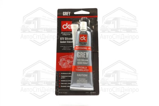 Герметик прокладок 999 Grey 85гр сірий <ДК>