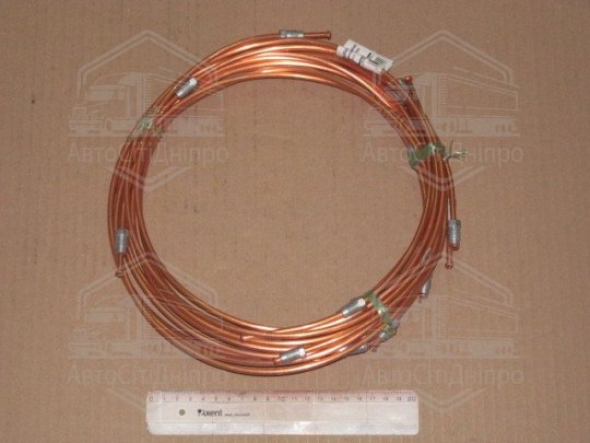 Трубка гальмівна ГАЗ 3302 компл. 10 трубок (мід.) <ДК>