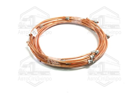 Трубка гальмівна ГАЗ 53 компл. 8 трубок (мід.) <ДК>