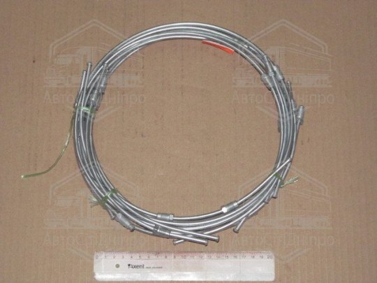 Трубка гальмівна ГАЗ 2410 , ГАЗ 31029 компл. 12 трубок (сталь) <ДК>