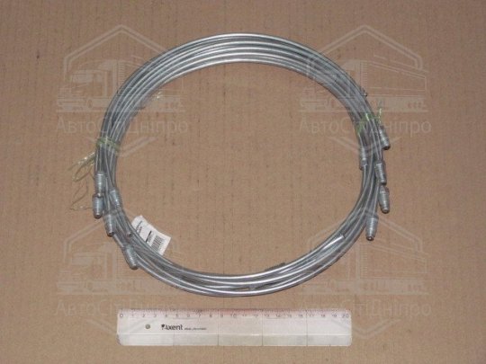 Трубка гальмівна ГАЗ 3110 компл. 8 трубок (сталь) <ДК>