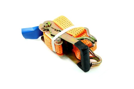 Стяжка вантажу, 5t. 50mm.x6m.(0.5+5.5) прогум. ручка <ДК>