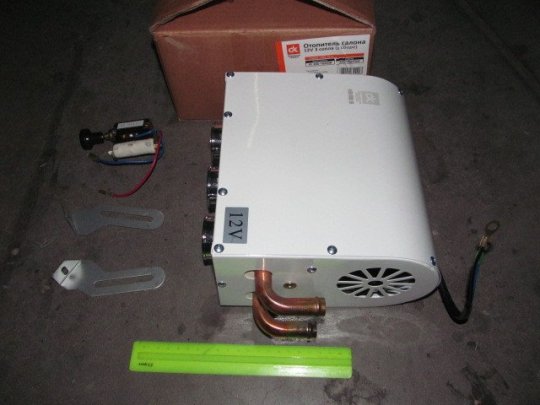 Обігрівач салону 12V 3 сопла ПАЗ, Еталон, Рута <ДК>