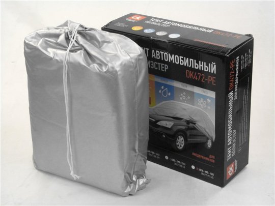 Тент авто позашляховик Polyester L 480*195*155 см <ДК>