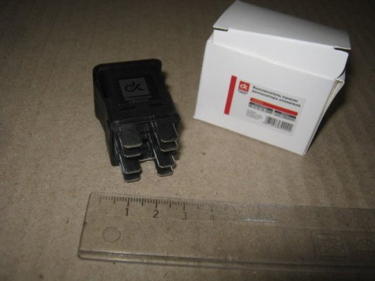 Вимикач панелі Еталон, Богдан, ГАЗ-2217,3302,3307 вентилятора обігрівача <ДК>