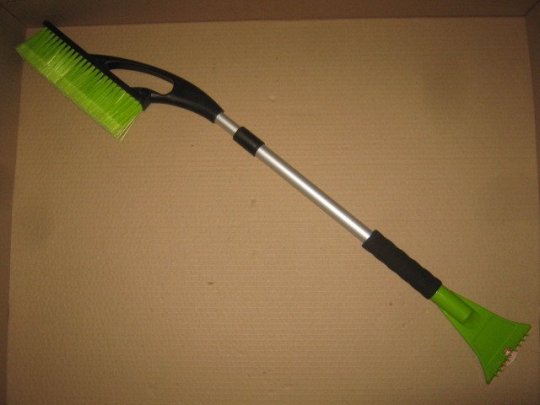 Щітка телескопічна для снігу зі скребком <ДК>