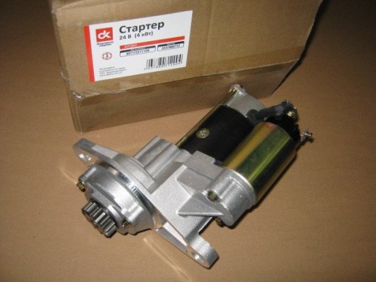 Стартер ISUZU, Богдан 24В 4 кВт редукторний <ДК>
