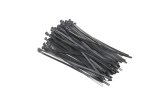 Хомут пластиковий багаторазового використання 6х300 мм., чорний 100 шт./уп. <ДК>