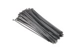 Хомут пластиковий багаторазового використання 6х400 мм., чорний 100 шт./уп. <ДК>