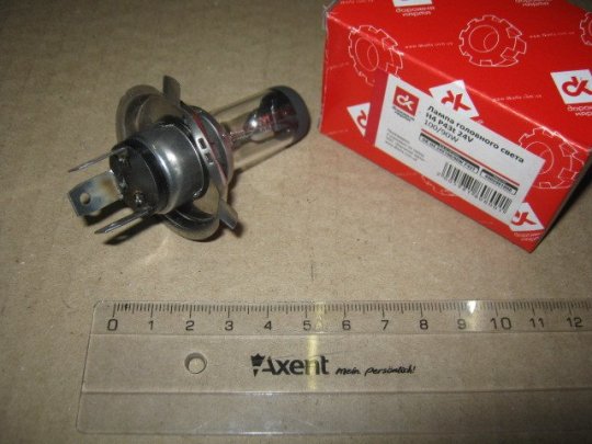 Лампа головного світла H4 P43t 24V 100 / 90W  <ДК>