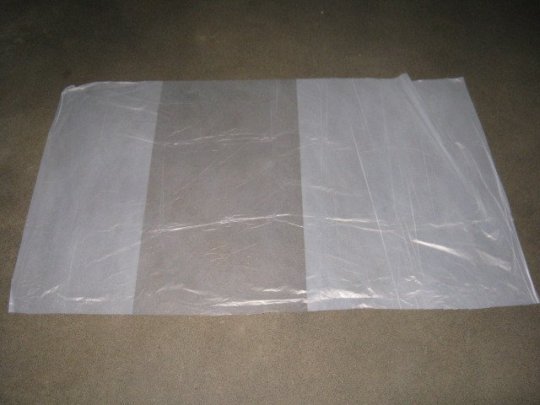 Накидка на сидіння одноразова, поліетиленова 50шт. /уп. <ДК>