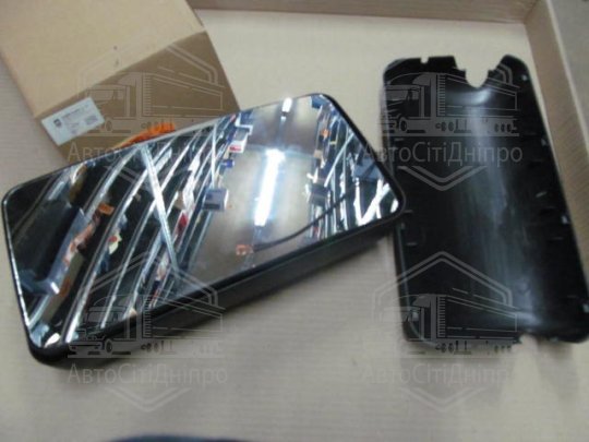 Дзеркало основне (ліве) DAF 95 XF,  MAN F 2000  електро підігрів 375X190 <ДК>