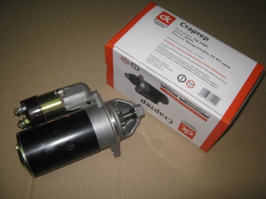 Стартер пускового двигуна ПД 10, П 350 (12В, 0,7 кВт, Z=9) <ДК>