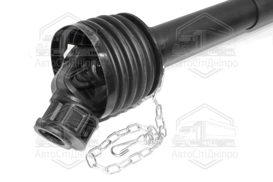 Вал карданний 6х6 (610-1010 мм) (55 к.с.) , муфта із зрізним болтом ( косарки ) ( Прогрес)