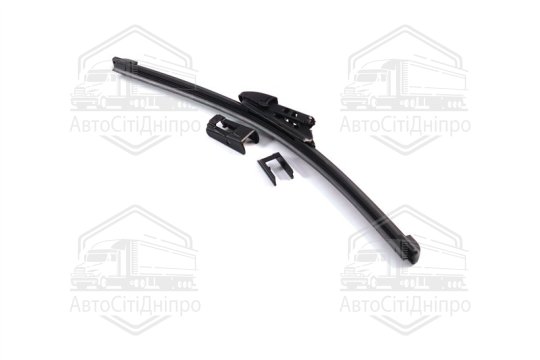 Щітка склоочисника безкаркасна 375мм. (З мультіадаптером) <ARMER>