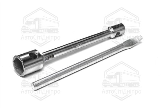 Ключ баллонний хром 41x21 під футорку (L=395,d=25) с воротком <ARMER>