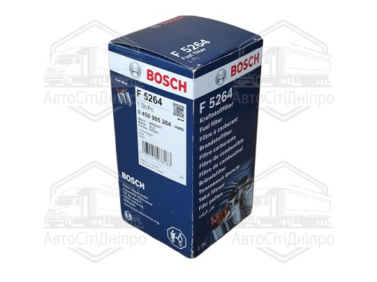 Фільтр паливний бенз. AUDI, SKODA, VW (вир-во Bosch)