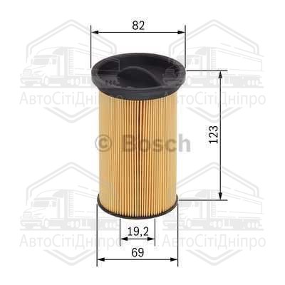 Фільтр паливний BMW 3 (E46) 1.8-2.0 D 98-05 (вир-во BOSCH)
