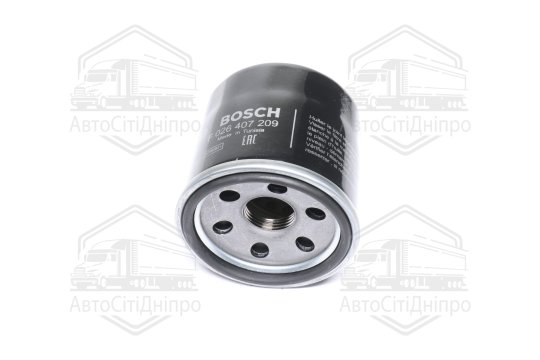 Фільтр оливний RENAULT DUSTER 1.6 Sce 15-, SCENIC III 2.0 09- (вир-во BOSCH)