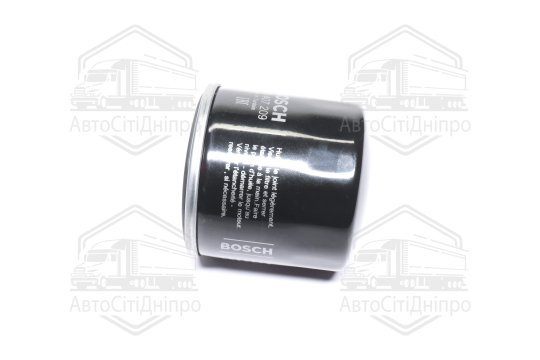 Фільтр оливний RENAULT DUSTER 1.6 Sce 15-, SCENIC III 2.0 09- (вир-во BOSCH)