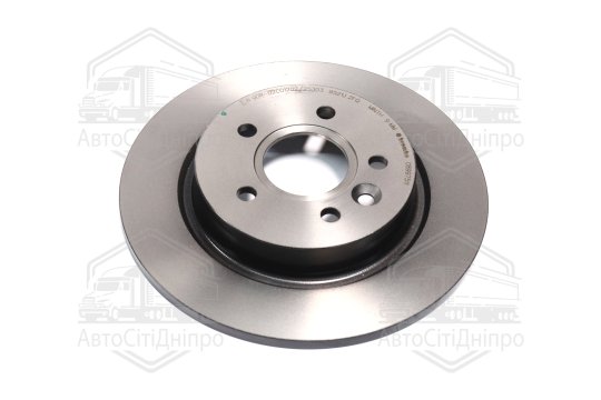 Диск гальмівний Ford C-MAX, FOCUS II 11.04, FOCUS III 12.07 задн. (вир-во BREMBO)
