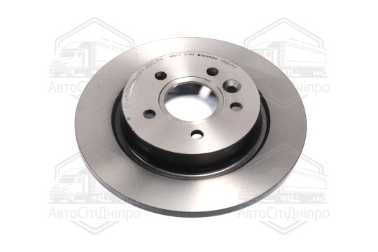 Диск гальмівний Ford C-MAX, FOCUS II 11.04, FOCUS III 12.07 задн. (вир-во BREMBO)