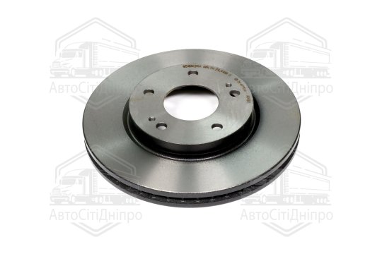 Диск гальмівний MITSUBISHI LANCER 2.0 03-, SPACE WAGON 98- передн. (вир-во BREMBO)