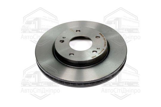 Диск гальмівний MITSUBISHI LANCER 2.0 03-, SPACE WAGON 98- передн. (вир-во BREMBO)