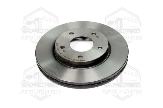 Диск гальмівний MITSUBISHI LANCER 2.0 03-, SPACE WAGON 98- передн. (вир-во BREMBO)