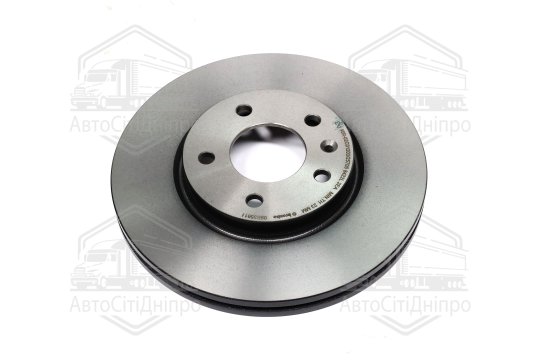 Диск гальмівний CHEVROLET CRUZE, OPEL ASTRA J передн. (вир-во BREMBO)