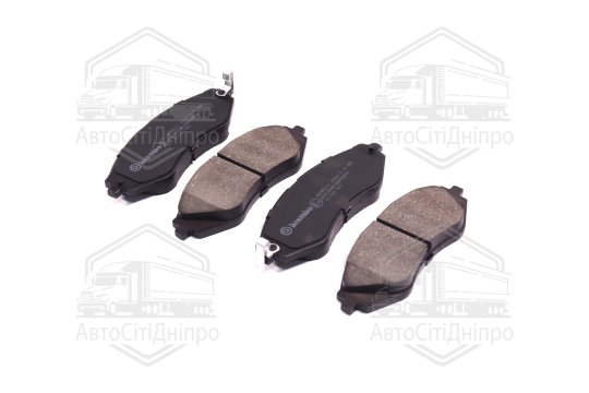 Колодка гальм. диск. CHEVROLET LACETTI передн. (вир-во BREMBO)