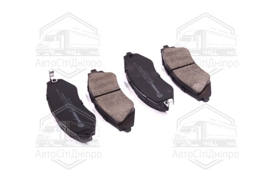 Колодка гальм. диск. CHEVROLET LACETTI передн. (вир-во BREMBO)