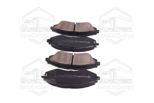 Колодка гальм. диск. CHEVROLET LACETTI передн. (вир-во BREMBO)