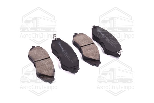 Колодка гальм. диск. CHEVROLET LACETTI передн. (вир-во BREMBO)