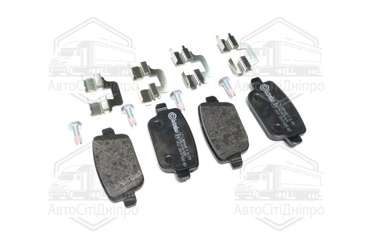 Колодка гальм. диск. FORD KUGA задн. (вир-во BREMBO)
