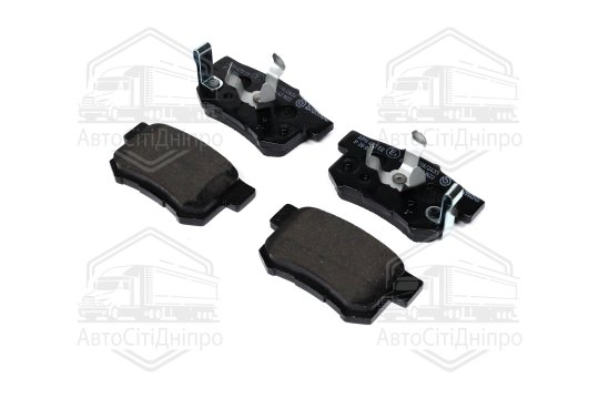 Колодка гальм. диск. HONDA ACCORD, CR-V задн. (вир-во BREMBO)